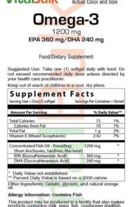 Омега-3 Рыбий жир 1200 мг - 100 капсул