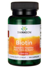 Биотин (Витамин В7) 500 мкг - 100 капсул