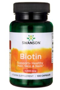 Биотин (Витамин В7) 500 мкг - 100 капсул